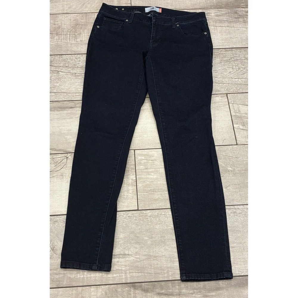 CAbi Jeans Womens 6 Skinny Fit Style 3040 Indigo Dark Wash Blue Denim Stretch